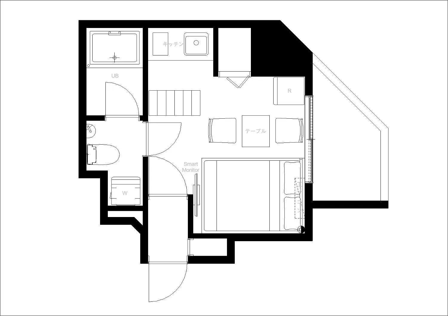 Lelion Simoochiai Apartment Tokyo 0*,