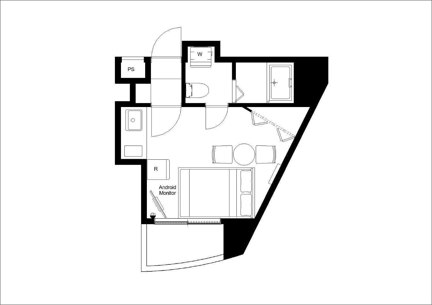 Lelion Simoochiai Apartment Tokyo 0*,